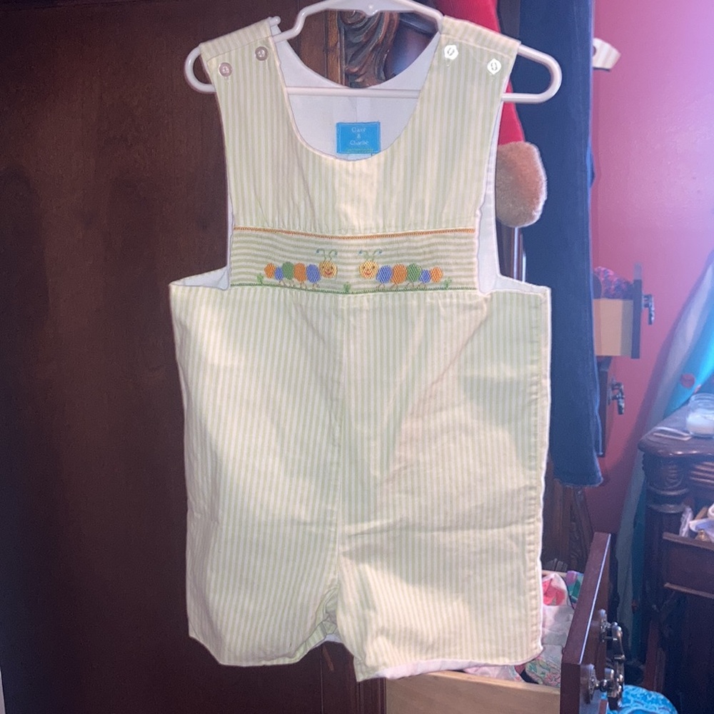 Striped  Kids Romper